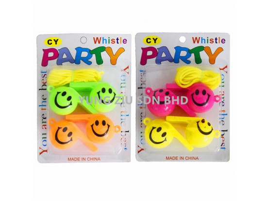 4PCS SMILE WHISTLE(CY)